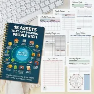 Office | Wealth Creation Spiral Notebook 15 Assets That Are Making ...